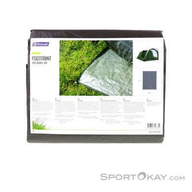Outwell Lindale 5PA Zeltunterlage-Grau-One Size
