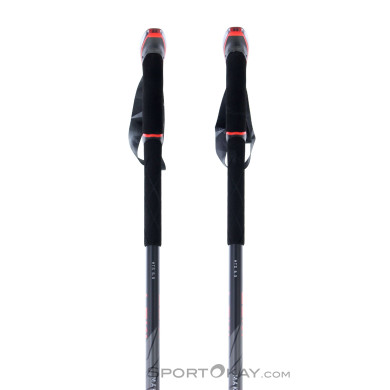 Leki Makalu 110-145cm Trekkingstöcke-Rot-100-120