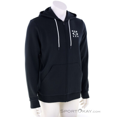 Oakley FZ Hoodie Herren Sweater-Schwarz-S