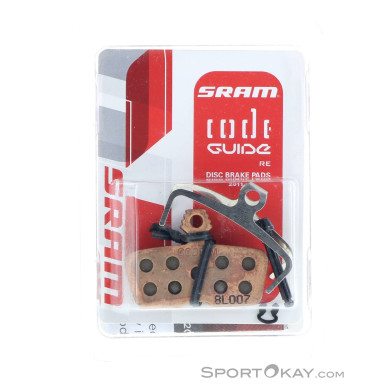 Sram Code 2011+ Sintermetall Bremsbeläge-Grau-One Size
