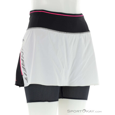 Dynafit DNA Ultra 2in1 Damen Laufrock-Weiss-XL