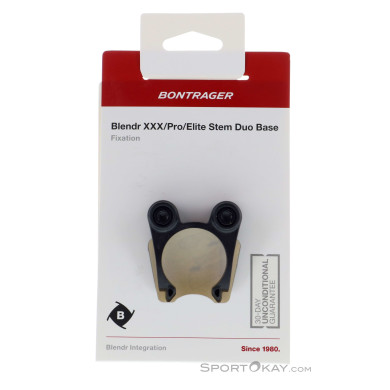 Bontrager XXX/Pro/Elite Blendr Duo-Sockel Lenkerhalterung-Schwarz-One Size