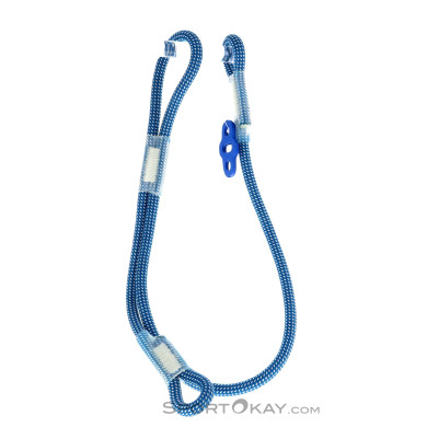 Ocun Sbea Twin Lanyard 9,5-9,8mm Selbstsicherungsschlinge-Blau-One Size