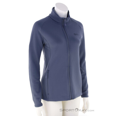 Jack Wolfskin Baiselberg FZ Damen Fleecejacke-Grau-M