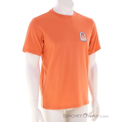 Helly Hansen Massif Graphic Herren T-Shirt-Orange-M