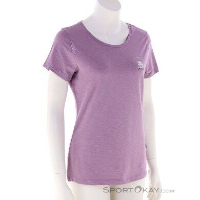 Chillaz Gandia E Ciao Damen T-Shirt-Lila-38