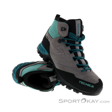 Tecnica Granit Mid GTX Damen Wanderschuhe Gore-Tex-Grau-6