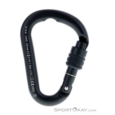 Salewa Screw G2 HMS-Karabiner-Schwarz-S