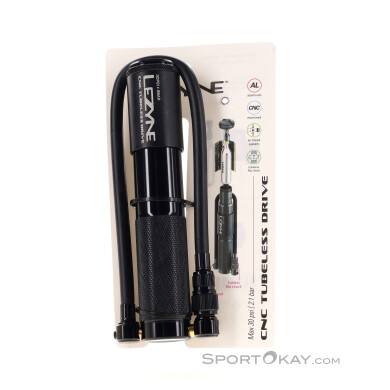 Lezyne CNC Tubeless Drive CO2 Minipumpe-Schwarz-One Size