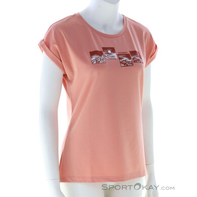 Mammut Mountain Day and Night Damen T-Shirt-Pink-Rosa-S