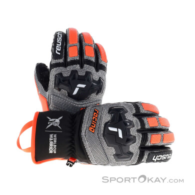 Reusch Worldcup Warrior SC Herren Skihandschuhe-Grau-9