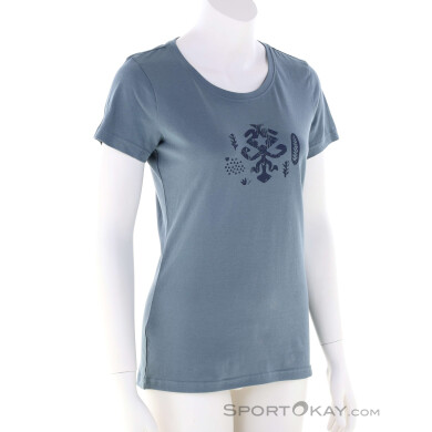 Rafiki Akiyo Damen T-Shirt-Grau-38