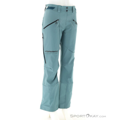 Dynafit Radical Softshell Damen Tourenhose-Grün-S