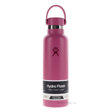 Hydro Flask Standard Mouth Flex Cap 621ml Thermosflasche-Pink-Rosa-One Size
