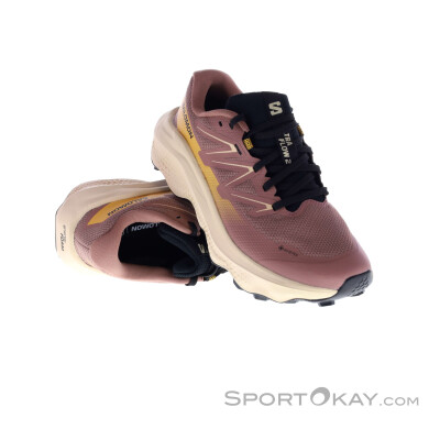 Salomon Ultra Flow GTX Damen Traillaufschuhe Gore-Tex-Pink-Rosa-6