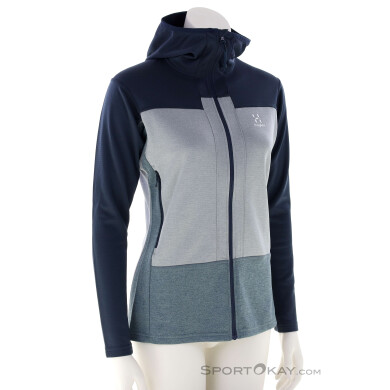 Haglöfs ROC Flash Mid Hood Damen Sweater-Dunkel-Blau-S