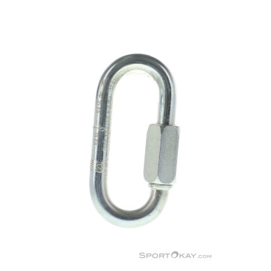 Edelrid Screwlink 8mm Karabiner-Silber-One Size