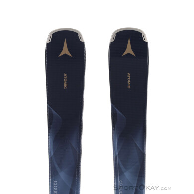 Atomic Cloud Q9 + M10 GW Damen Skiset 2025-Dunkel-Blau-161