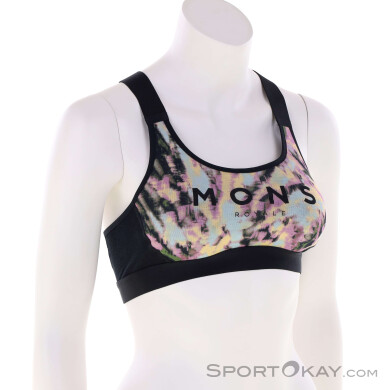 Mons Royale Stella Merino X-Back Damen Sport-BH-Mehrfarbig-S