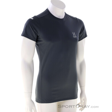 Haglöfs L.I.M Tech Tee Herren T-Shirt-Dunkel-Grau-M