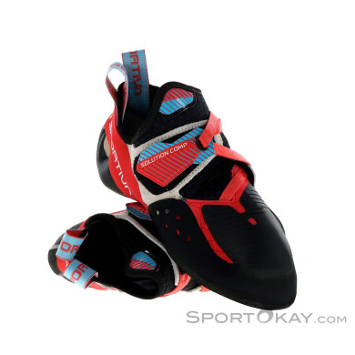 La Sportiva Solution Comp Damen Kletterschuhe-Rot-39