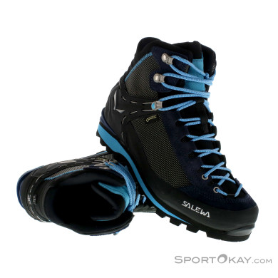 Salewa Crow GTX Damen Bergschuhe Gore-Tex-Blau-7