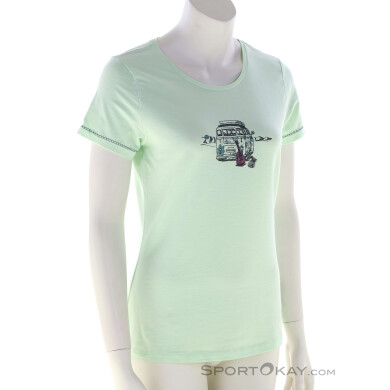 Chillaz Gandia Out in Nature Damen T-Shirt-Hell-Grün-34