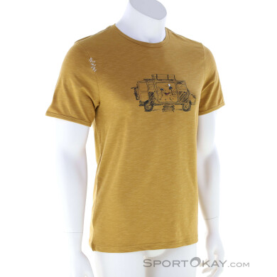 Chillaz Van Life Herren T-Shirt-Gelb-XS