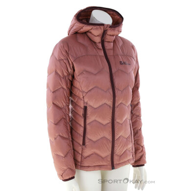Jack Wolfskin Alpsitze Down Damen Tourenjacke-Pink-Rosa-S