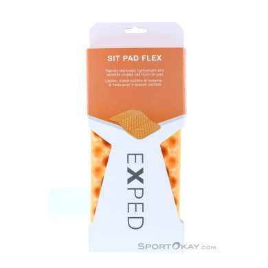 Exped Sit Pad Flex Sitzkissen-Orange-One Size