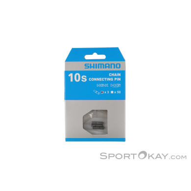 Shimano Kettennietstifte 10-Fach Ketten Zubehör-Grau-One Size