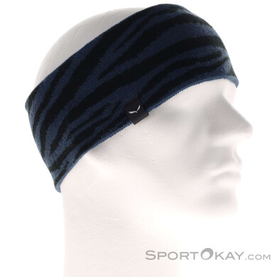Salewa Sella Merino Crevasse Stirnband-Dunkel-Blau-One Size