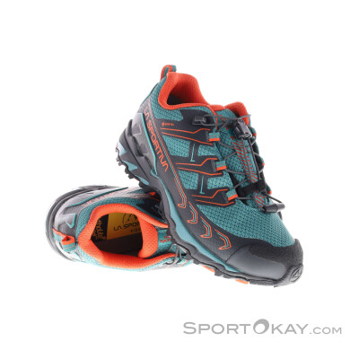 La Sportiva Ultra Raptor II GTX Kinder Wanderschuhe Gore-Tex-Türkis-34