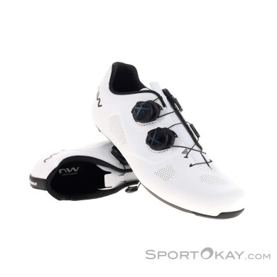 Northwave Revolution Herren Rennradschuhe-Weiss-42