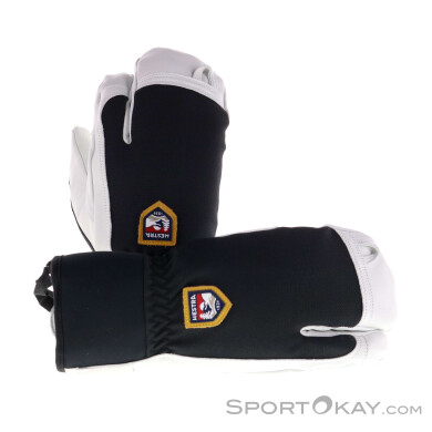 Hestra Army Leather Patrol 3-Finger Handschuhe-Schwarz-11