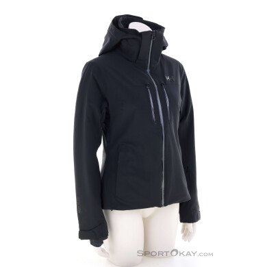 Helly Hansen Alphelia Lifaloft Damen Skijacke-Schwarz-M