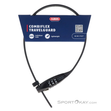 Abus TravelGuard 45cm Fahrradschloss-Schwarz-45