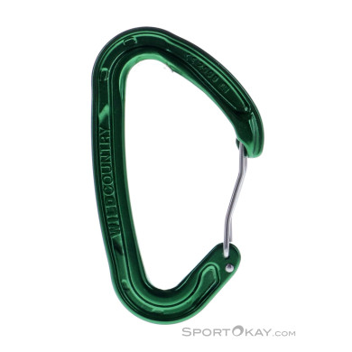 Wild Country Helium 3.0 Schnappkarabiner-Grün-One Size