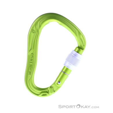 Edelrid Bullet Screw HMS-Karabiner-Grün-One Size