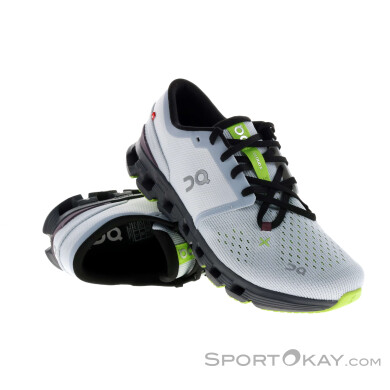 On Cloud X 4 Herren Laufschuhe-Hell-Grau-10,5