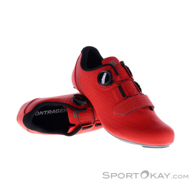 Bontrager Circuit Rennradschuhe-Rot-36