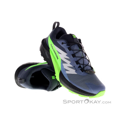 Salomon Sense Ride 5 GTX Herren Traillaufschuhe Gore-Tex-Grün-10