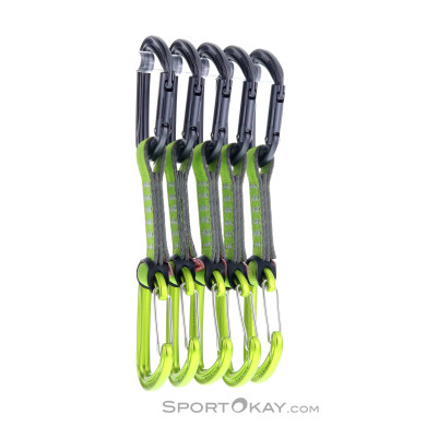 Ocun Hawk QD Combi PA 16 10cm 5er Expressschlingen-Set-Grün-10