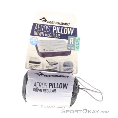 Sea to Summit Aeros Down Regular Kissen-Grau-Regular