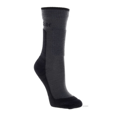 Icebreaker Hike+Medium Crew Damen Wandersocken-Dunkel-Grau-S