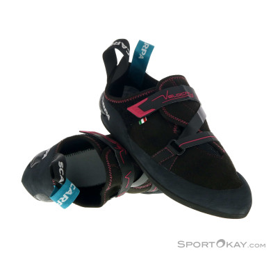 Scarpa Velocity Damen Kletterschuhe-Schwarz-38,5