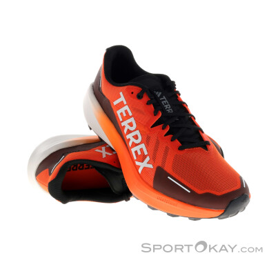 adidas Terrex Agravic 3 Herren Traillaufschuhe-Rot-9