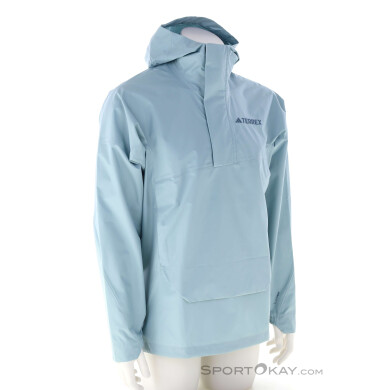 adidas Terrex XPL 2.5L Anorak Herren Outdoorjacke-Hell-Blau-M