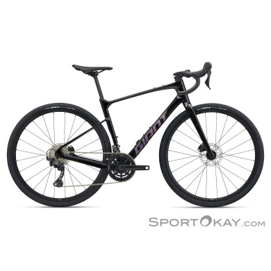 Giant Revolt Advanced 2 28" 2025 Gravelbike-Schwarz-M/L