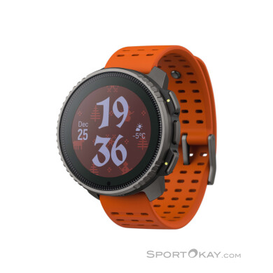 Suunto Vertical Titanium Solar Sportuhr-Orange-One Size
